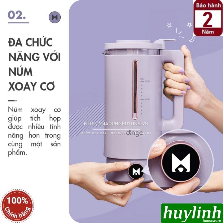 Máy xay nấu sữa hạt mini Dingo DCB500 - 600ml - Đa chức năng 4