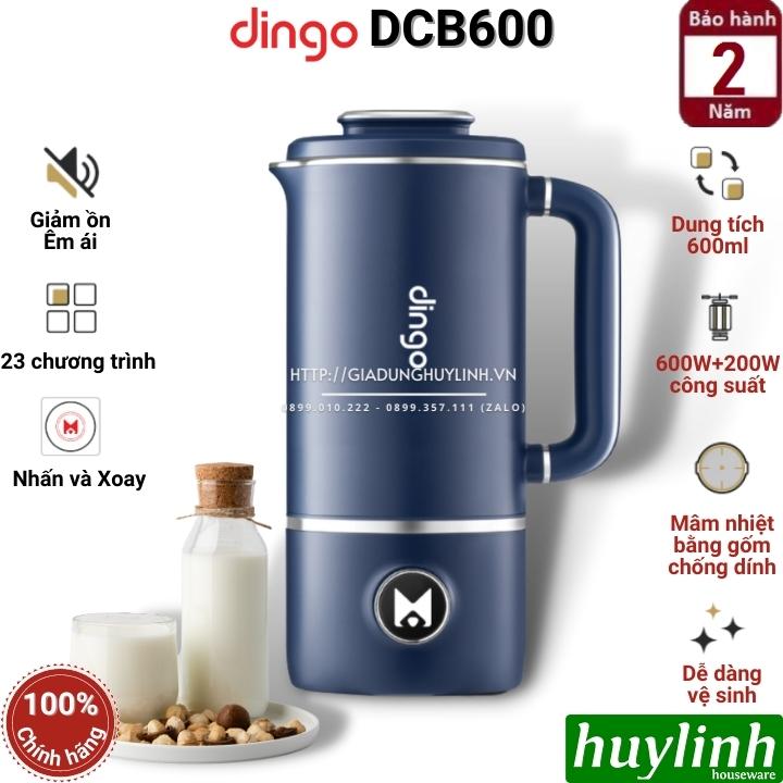 Máy xay nấu sữa hạt mini Dingo DCB600 - 600ml - Đa chức năng