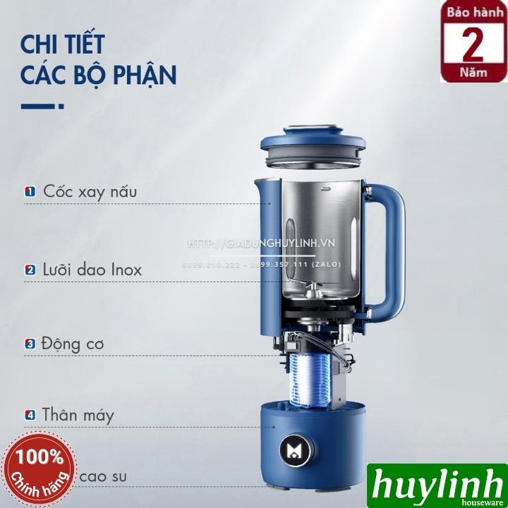 Máy xay nấu sữa hạt mini Dingo DCB600 - 600ml - Đa chức năng 7