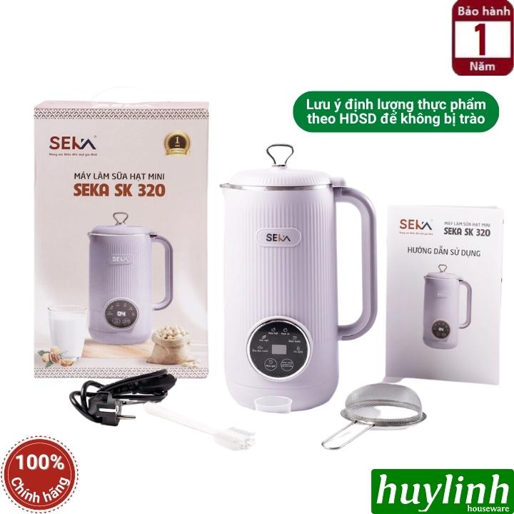 Máy làm sữa hạt mini SEKA SK320 - 600ml - 600W - 5 chức năng 3