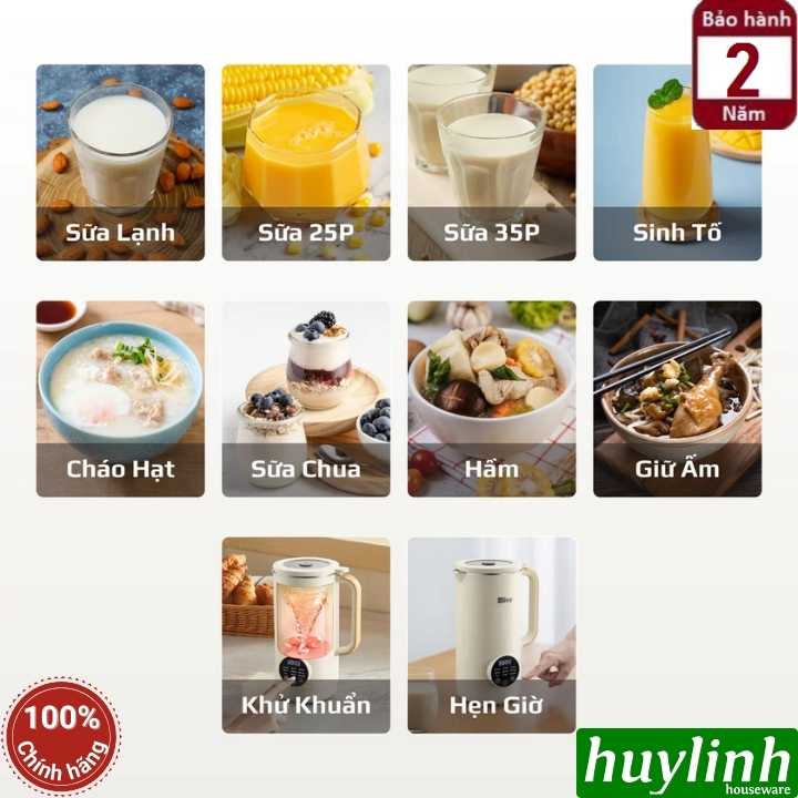 Máy xay nấu sữa hạt đa năng Olivo CB1200 2