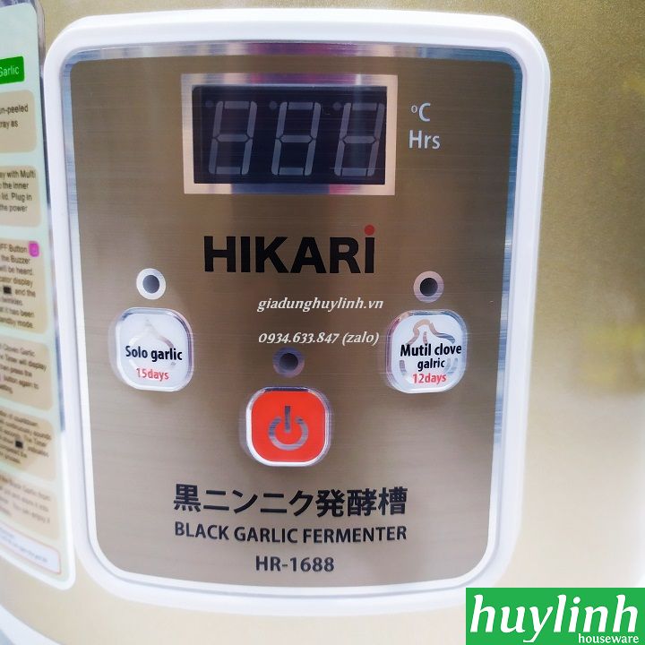 Máy làm tỏi đen Hikari HR-1688 - 5 lít 4