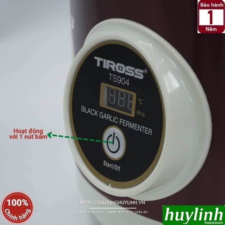 Máy làm tỏi đen Tiross TS904 - 5 lít 4