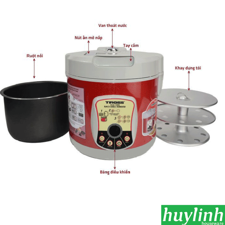 Máy làm tỏi đen Tiross TS906-1