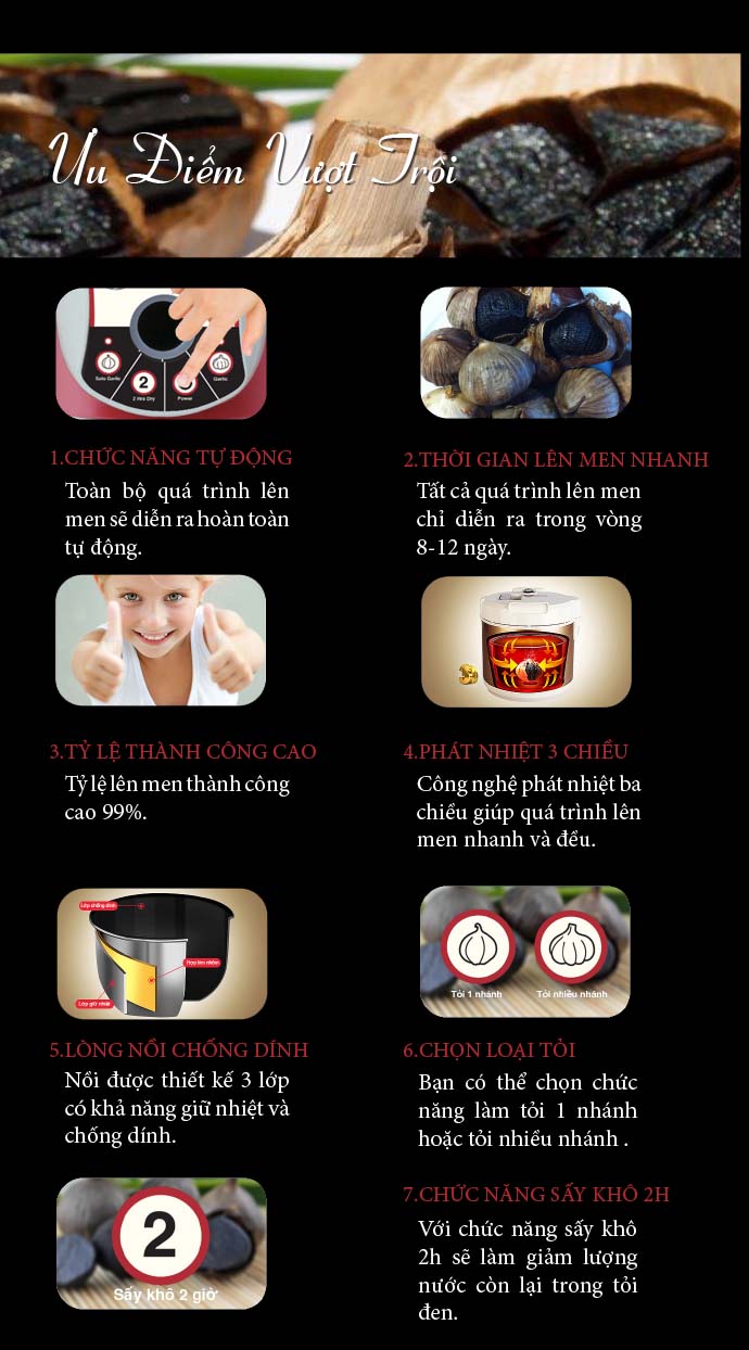 Máy làm tỏi đen Tiross TS906-5