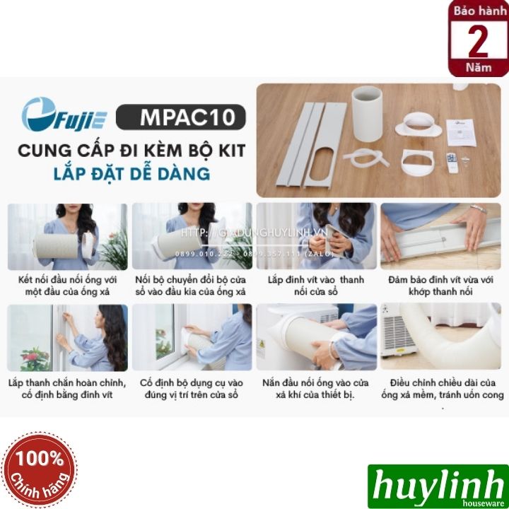 Máy điều hoà di động Fujie MPAC10 5