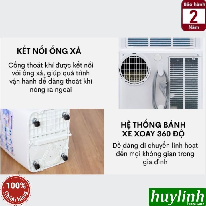 Máy lạnh - điều hoà di động Fujie MPAC12 - Công suất 12000BTU (1.5HP) 4