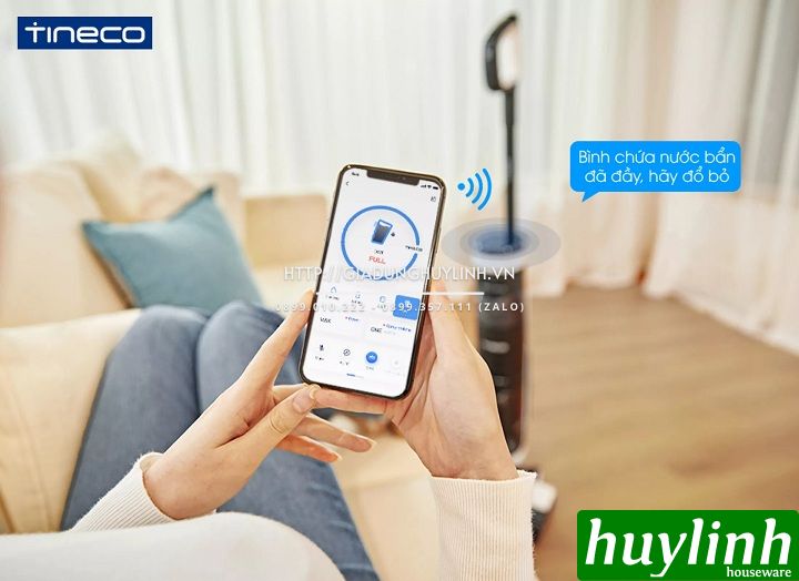 Máy hút bụi lau sàn thông minh dùng pin Tineco Floor One S3 10