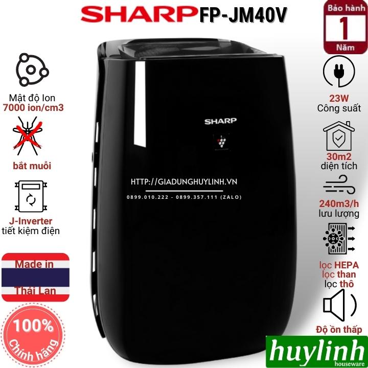 Máy lọc không khí Sharp FP-JM40V-B