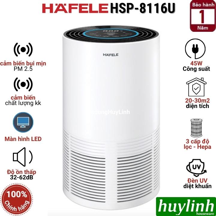 Máy lọc không khí Hafele HSP-8116U – 537.82.730 - [20-30m2]