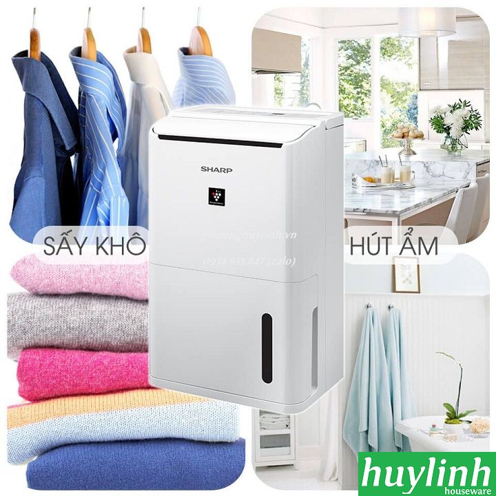 Máy lọc không khí Sharp DW-D12A-W - giadunghuylinh.vn 6