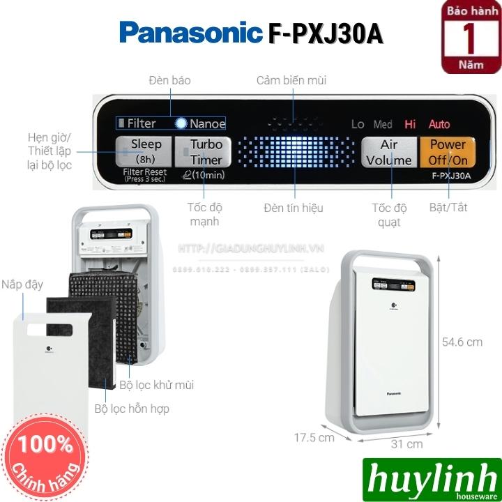 Máy lọc không khí Panasonic F-PXJ30A - 20m2 2