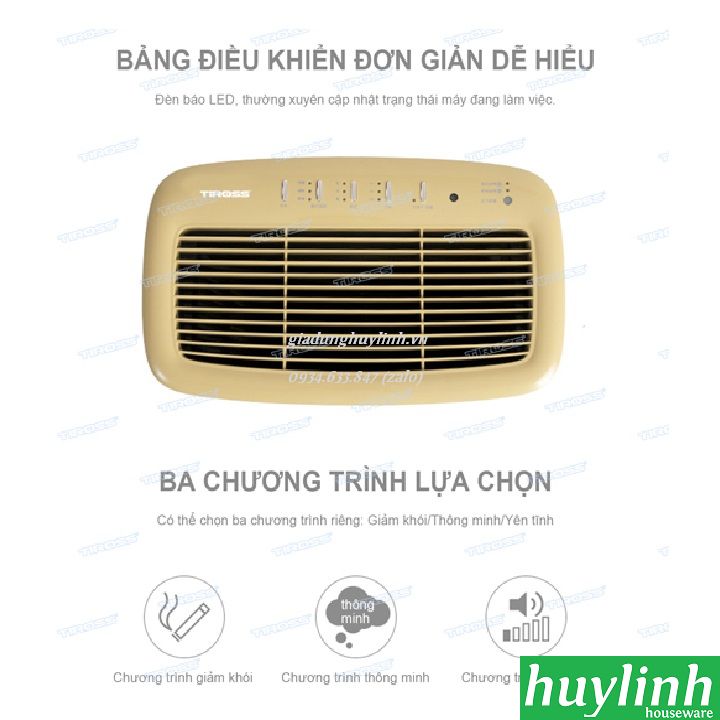 Máy lọc không khí Tiross TS9710 - 20 - 40m2 3