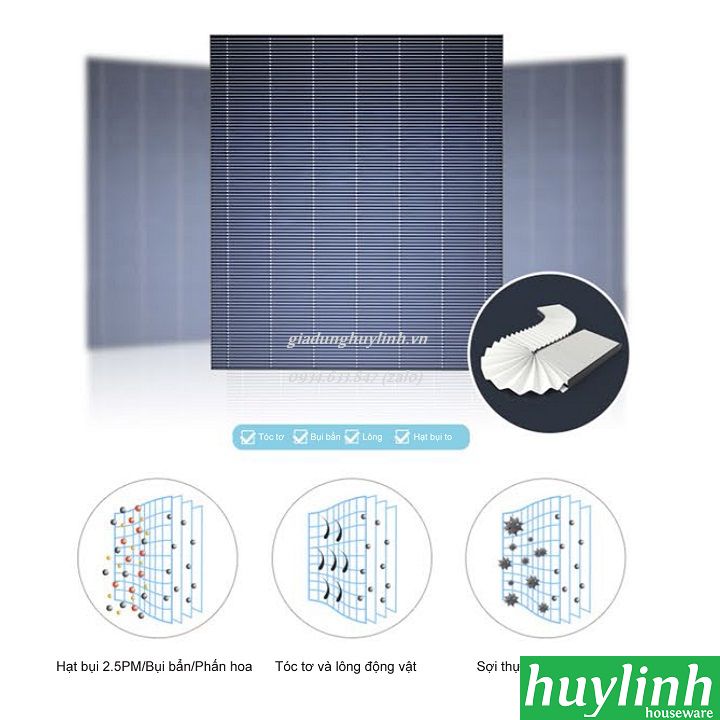 Máy lọc không khí Tiross TS9711 - 25 - 45m2 2