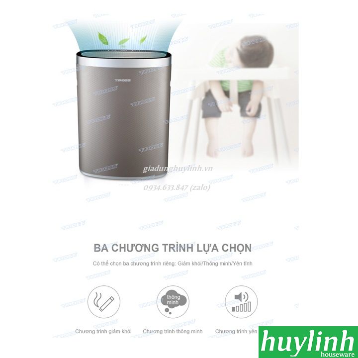 Máy lọc không khí Tiross TS9711 - 25 - 45m2 5