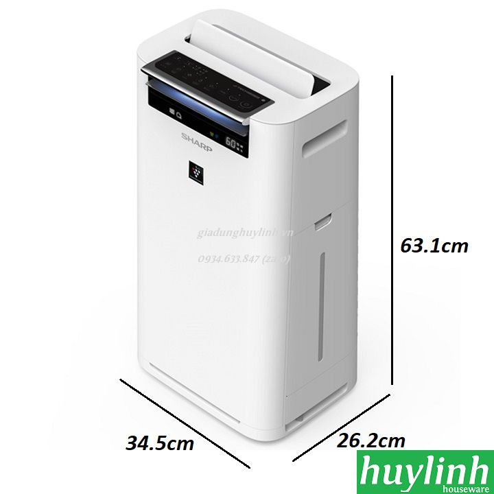 Máy lọc không khí Sharp KC-G40EV-W 2