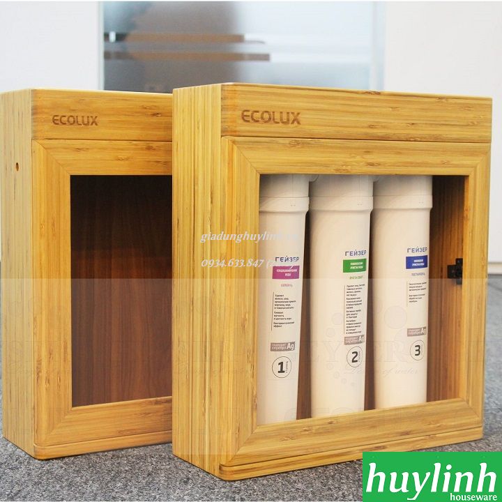 Máy lọc nước Nano Geyser Ecolux A - Tặng kèm 1 máy lọc tại vòi Geyser Euro - Nhập Khẩu LB Nga Russia 2