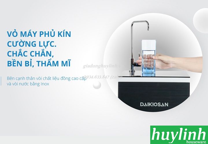 Máy lọc nước RO Daikiosan DSW-43008G - 8 lõi - kính 3D 6