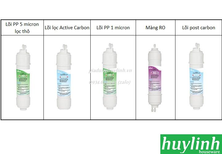 Máy lọc nước RO nóng lạnh Fujie WPD5300C - 3 vòi 5