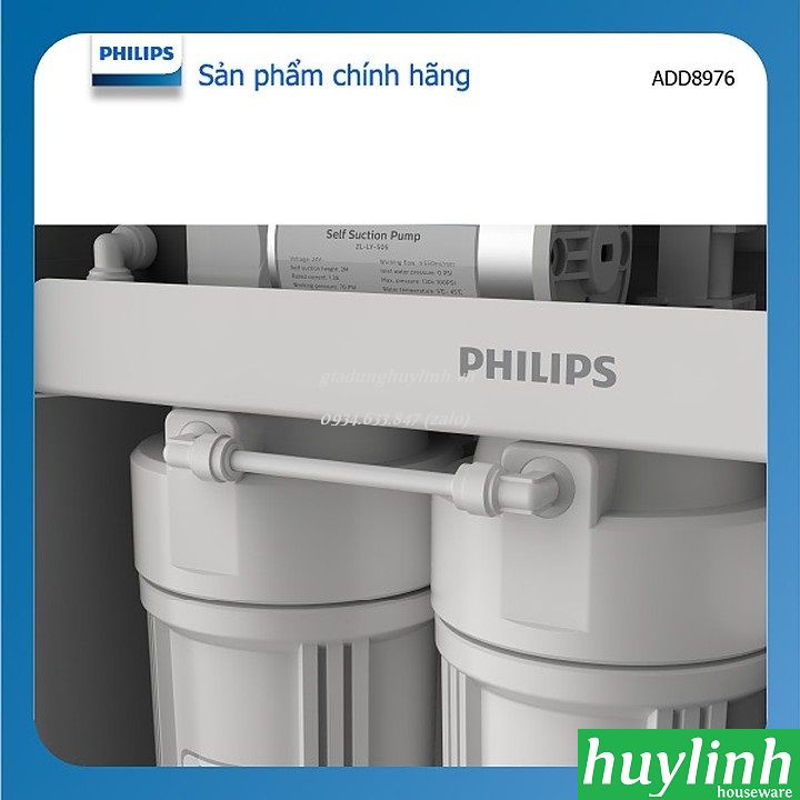 Máy lọc nước RO Philips ADD8976/74 - Diệt khuẩn UV 4