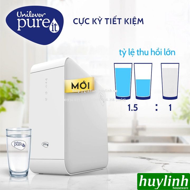 Máy lọc nước RO Unilever Pureit Delica 5