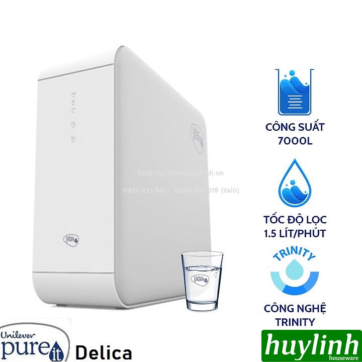 Máy lọc nước RO Unilever Pureit Delica