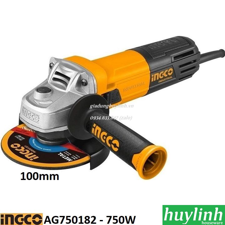 Máy mài góc Ingco AG750182 - 750W - 100mm