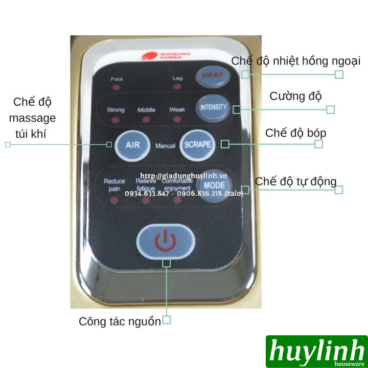 Máy massage chân Buheung MK-416 3