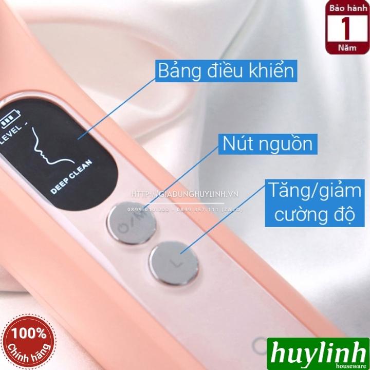 Máy massage đẩy tinh chất Halio Ion Hot & Cool 6