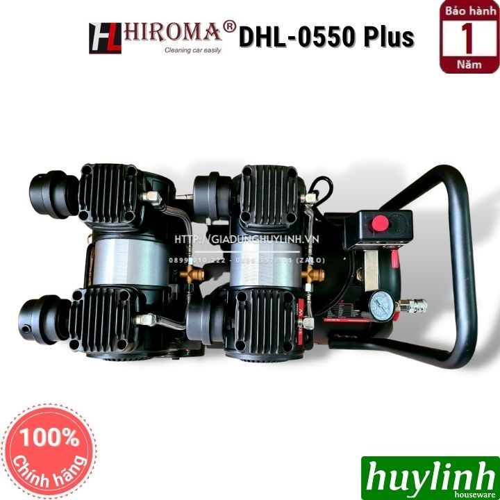 Máy nén khí không dầu Hiroma DHL-0550 Plus - 50 lít 3