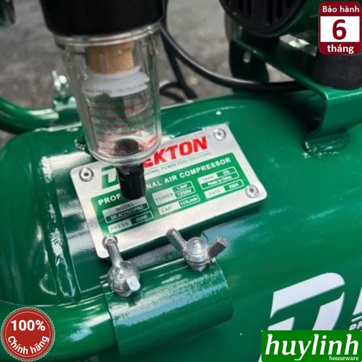 Máy nén khí không dầu Dekton DK-2925 PRO - 25 lít - 1.5hp 3