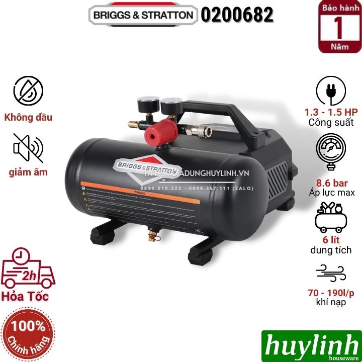 Máy nén khí không dầu Briggs & Stratton 0200682