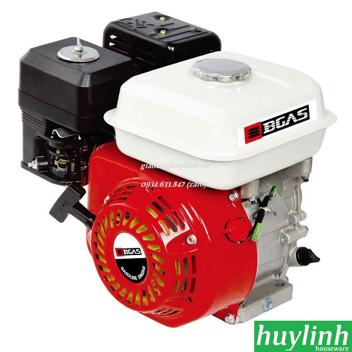 Máy nổ Bgas BGA65HRE - 6.5 HP - cốt xéo