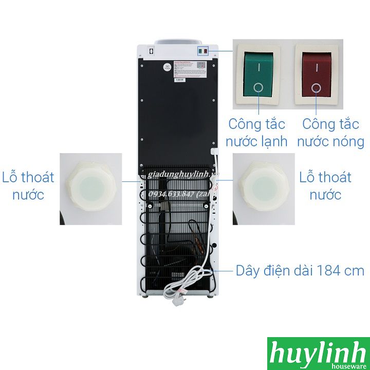Cây nước nóng lạnh Electrolux EQACF01TXWV - 3 vòi - block 4
