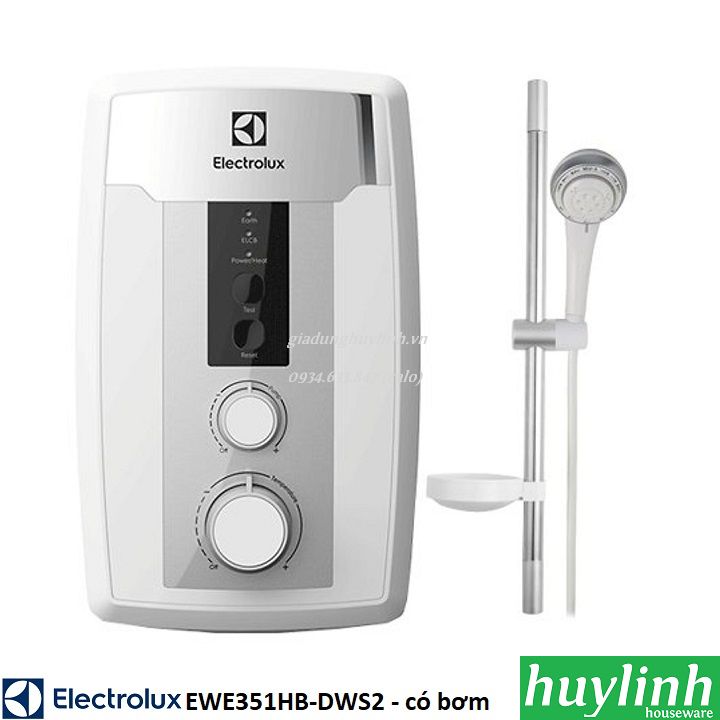 Máy nước nóng trực tiếp Electrolux EWE351HB-DWS2 - 3500W - có bơm