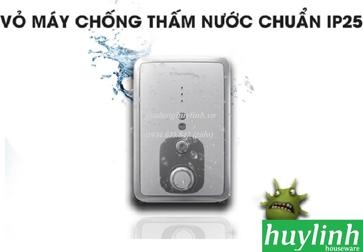 Máy nước nóng trực tiếp Electrolux EWE351BA-DW - 3500W - có bơm trợ lực 6