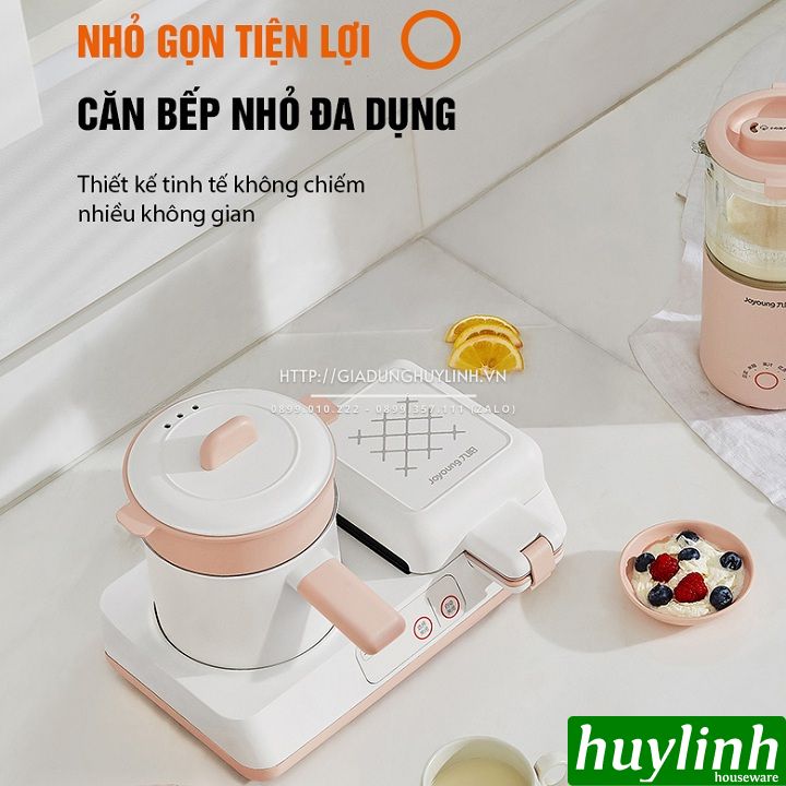 Máy nướng bánh - làm đồ ăn sáng 2 trong 1 Joyoung SK06K-GS950 6