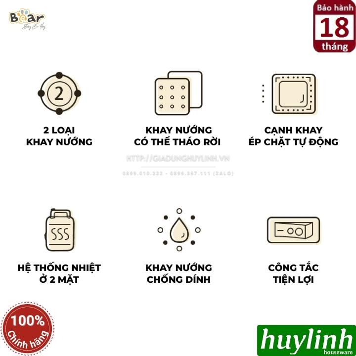 Máy nướng bánh Bear DBC-C06M1 7