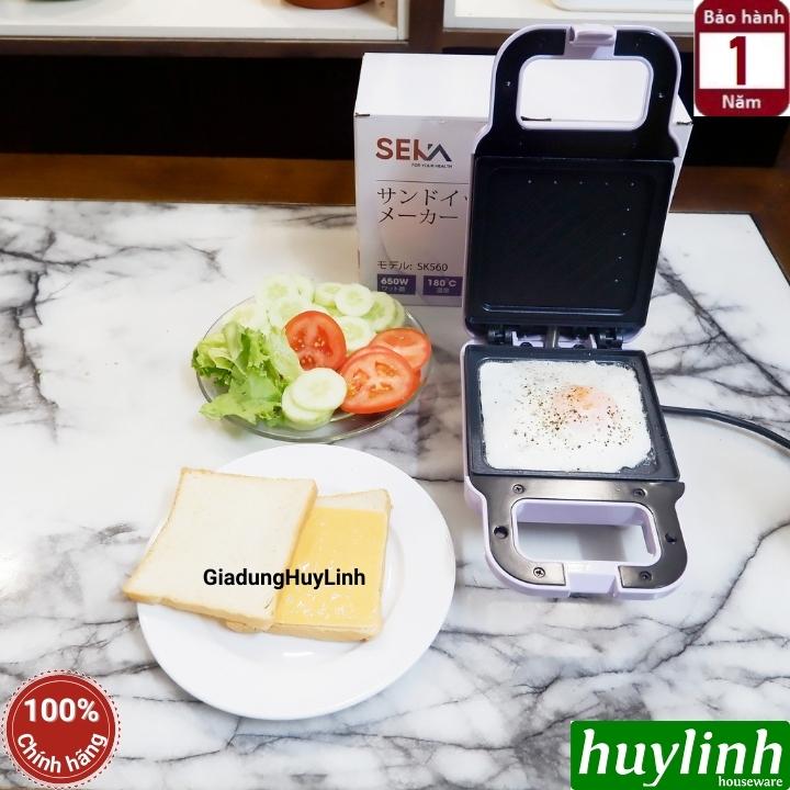 Máy nướng bánh mì sandwich Seka SK560 - 650W 3