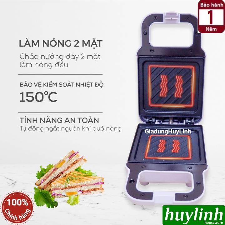 Máy nướng bánh mì sandwich Seka SK560 - 650W 5