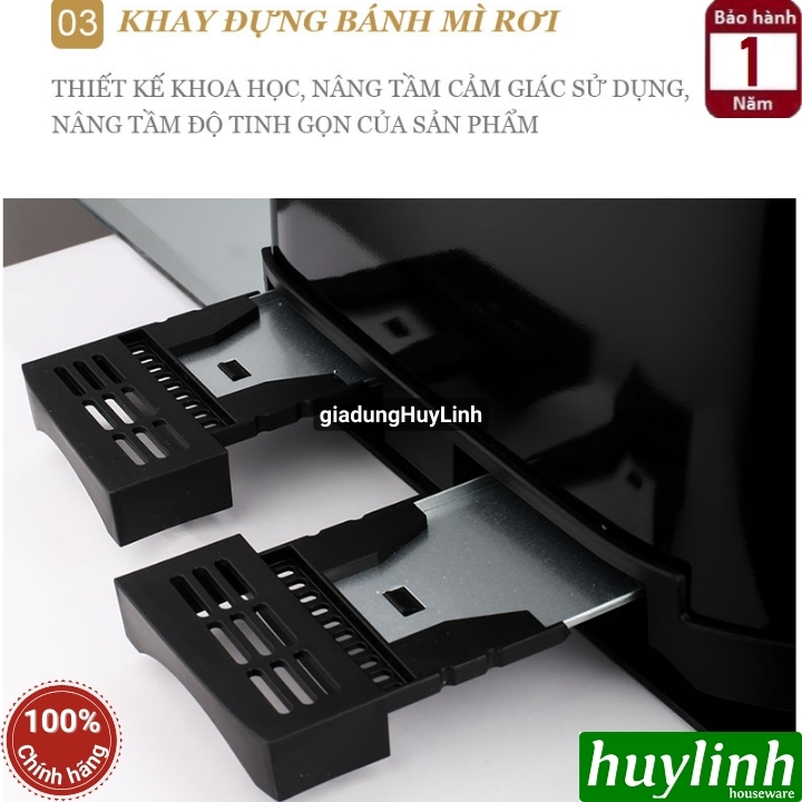 Máy nướng bánh mì Sandwich Tiross TS9660 4