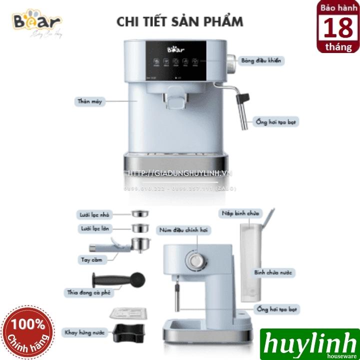 Máy pha cà phê Espresso Bear CF-B15V1 - Pha 1 - 2 tách tự động 8