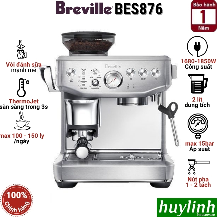 Máy pha cà phê Breville BES 876 (Barista Express Impress)