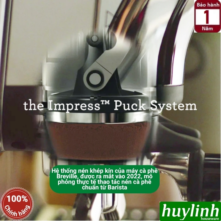 Máy pha cà phê Breville BES 876 (Barista Express Impress) 7