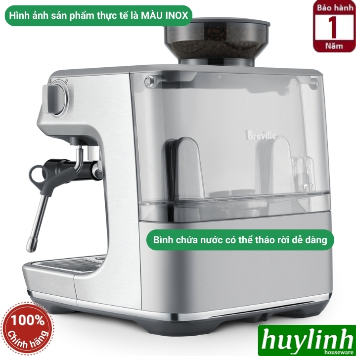 Máy pha cà phê Breville 878 - The Barista Pro - Thương hiệu Úc - Hàng chính hãng Breville Việt Nam 6