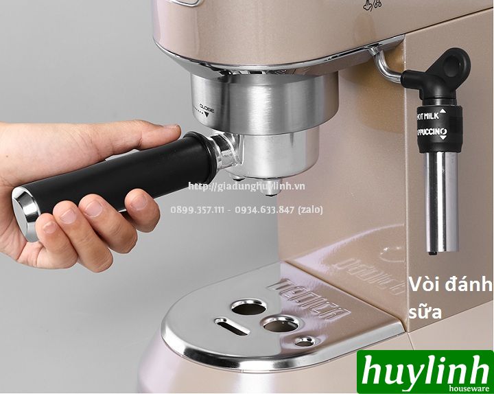 Máy pha cà phê Espresso Delonghi EC785 (GY - BG - AZ) 9