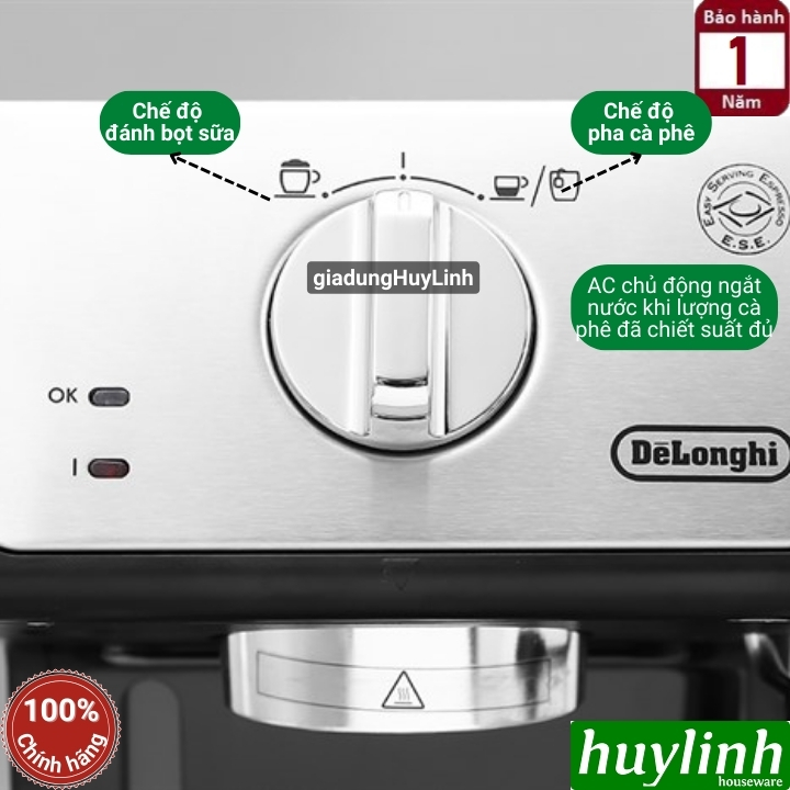 Máy pha cà phê Delonghi ECP33.21.BK 56
