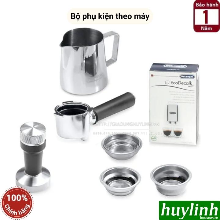 Máy pha cà phê Espresso Delonghi EC885 (GY - BG) - Dedica Arte - Tặng ca đánh sữa + Tamper inox 2