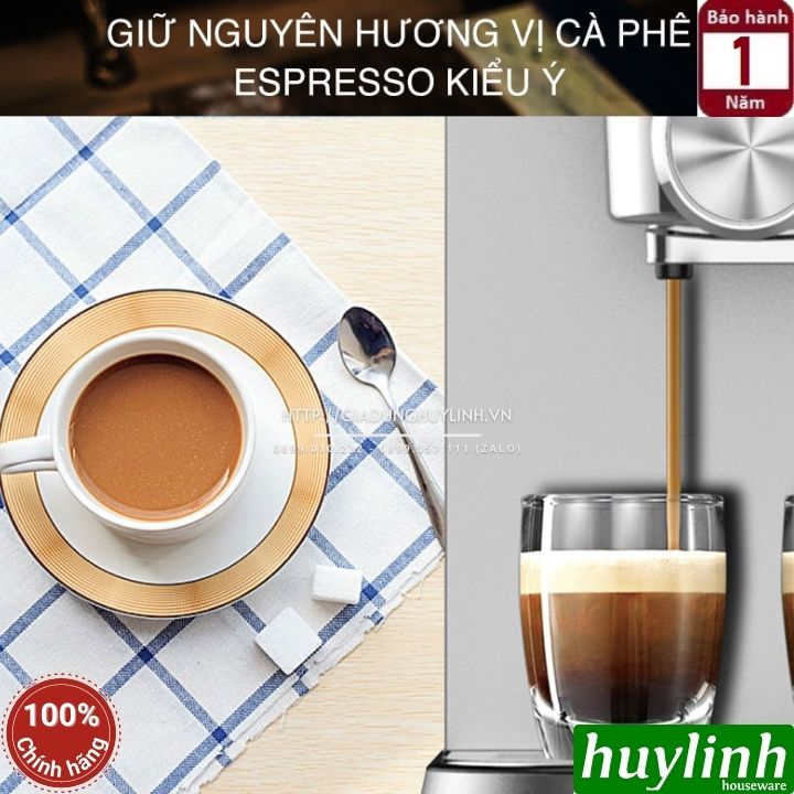 Máy pha cà phê Espresso Tiross TS6212 - 15 bar [Model mới 2022] 4