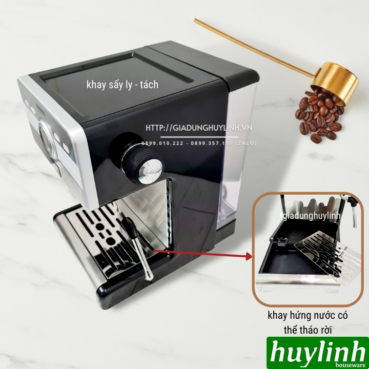 Máy pha cà phê Espresso Zamboo ZB-99 PRO - Tặng 500gr cà phê 3